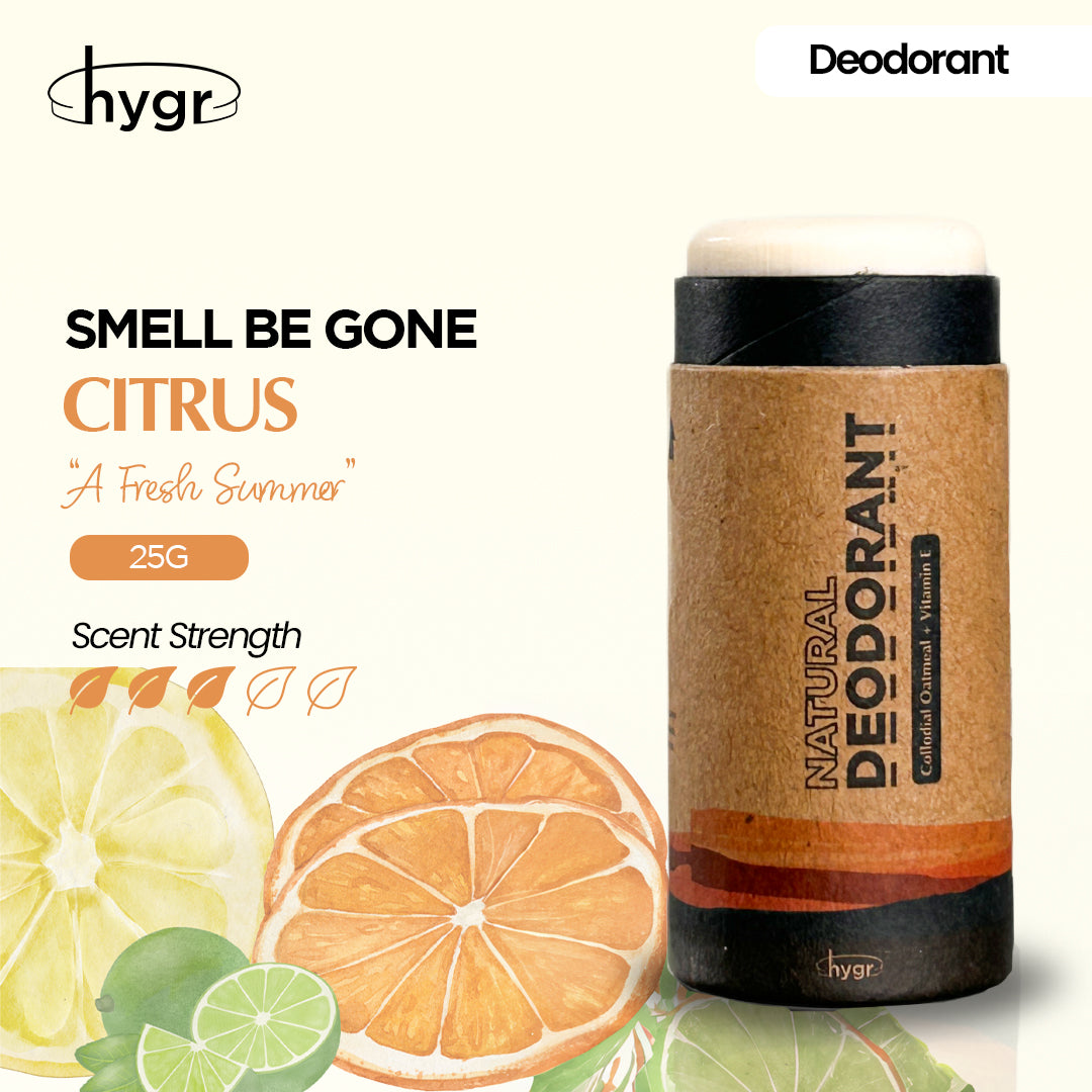 3x 25G Natural Deodorants Bundle