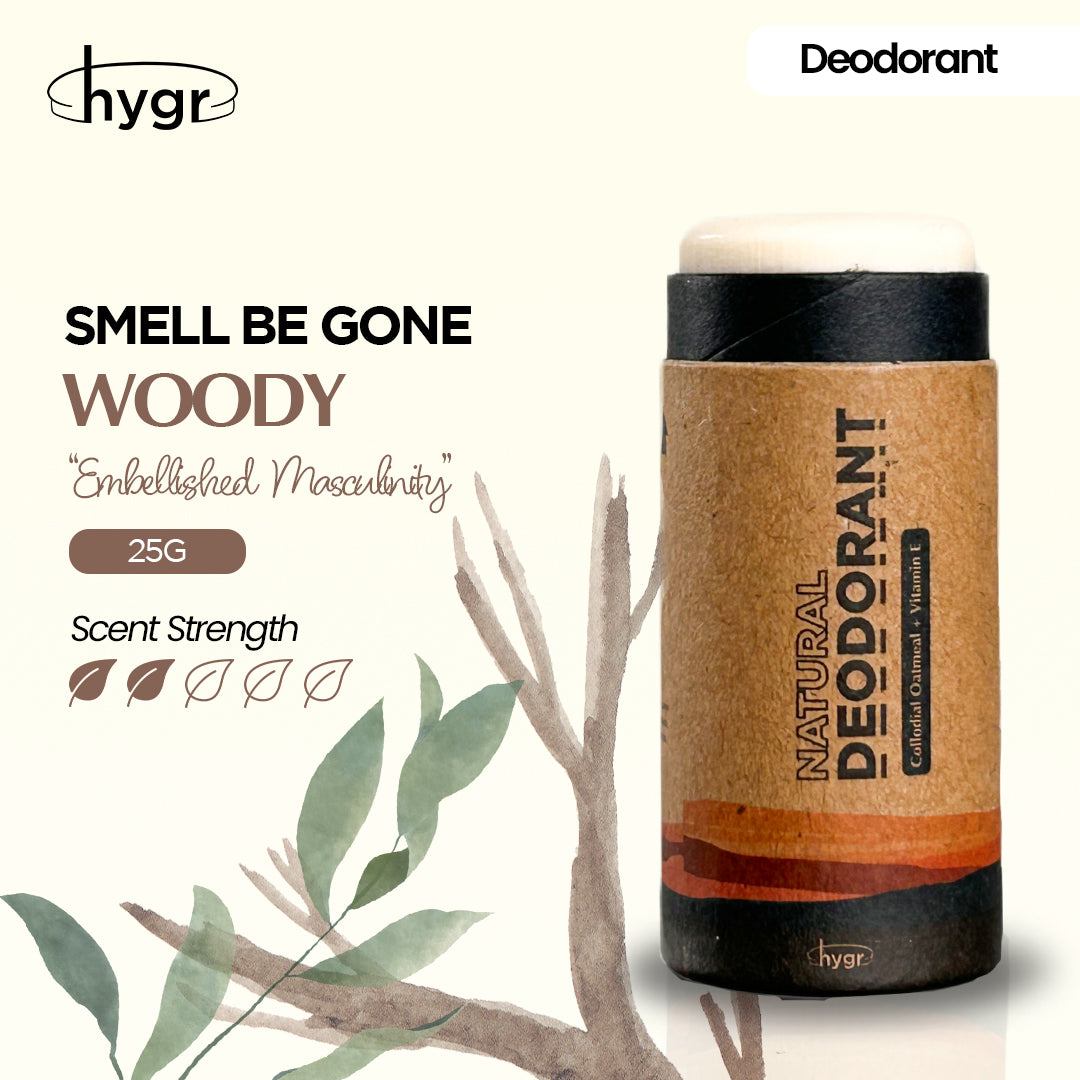 3x 25G Natural Deodorants Bundle