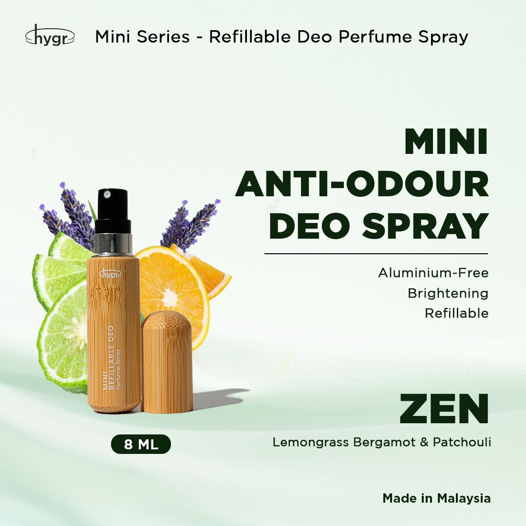 hygr Mini Travel Deodorant Spray (8ml)