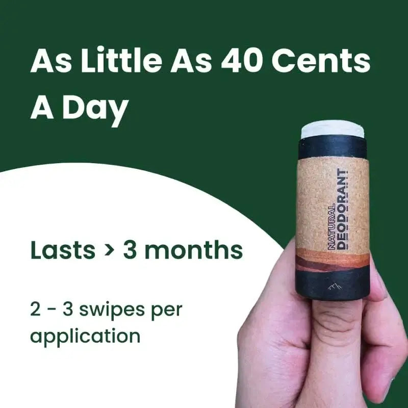 3x 25G Natural Deodorants Bundle