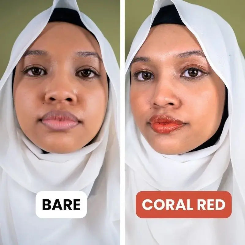 Hygr Natural Tinted Lip Balm in Papertube Packaging + 2% Hyaluronic Acid
