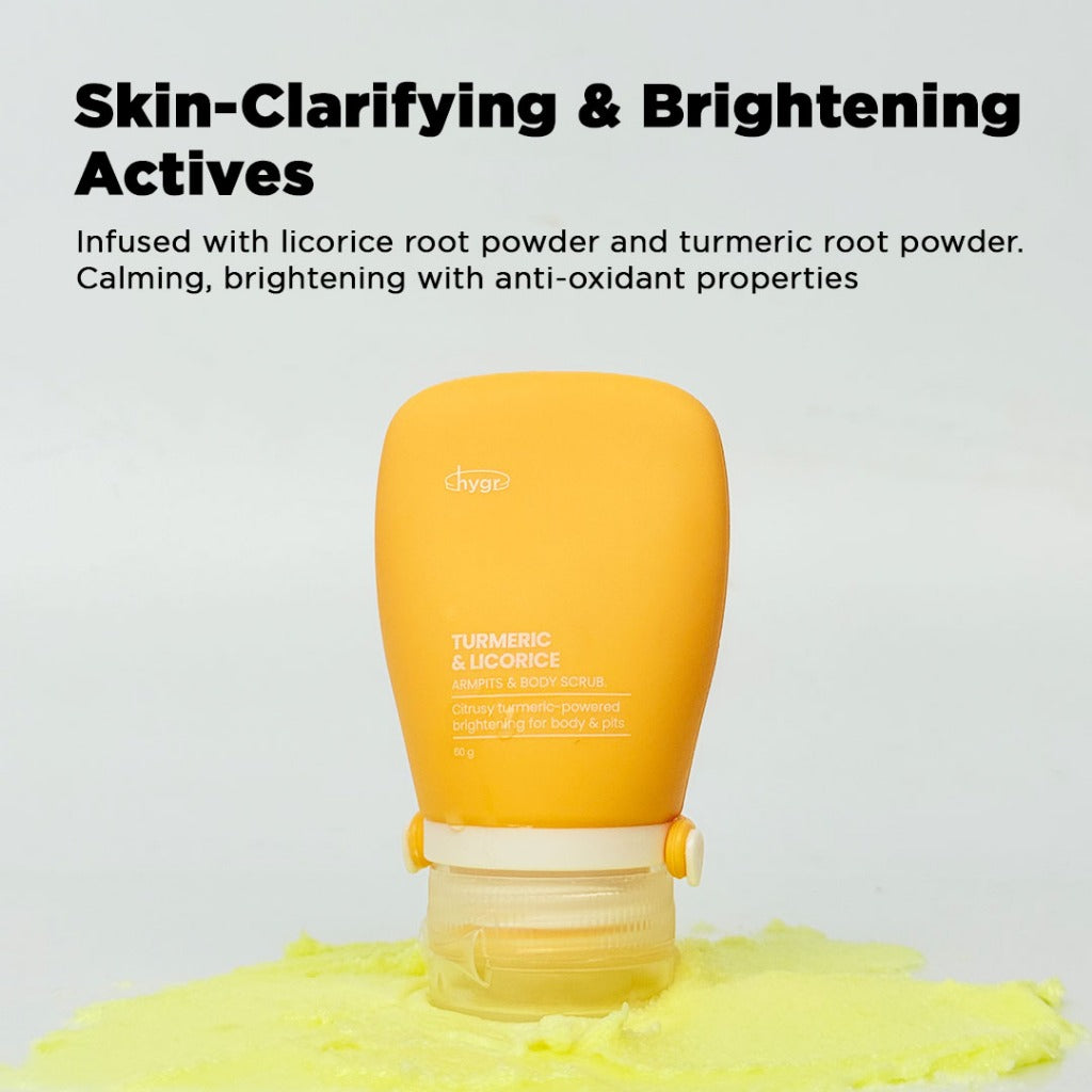 hygr Turmeric Licorice Armpits & Body Scrub