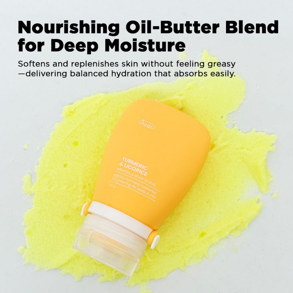 hygr Turmeric Licorice Armpits & Body Scrub