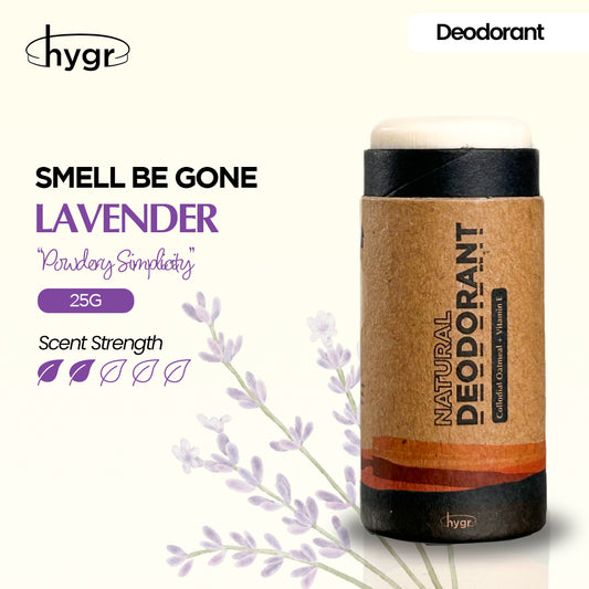 3x 25G Natural Deodorants Bundle