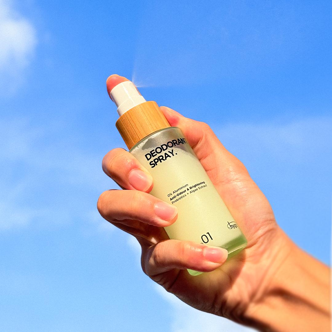 NEW Hygr's Refillable Deodorant Perfume Spray