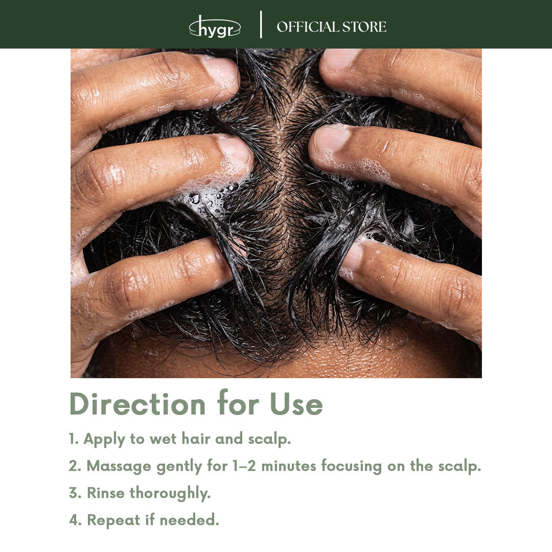 HYGR [Hair Care Duo Set] Sulfate Free Scalp Care Conditioning Shampoo (300ml) and Conditioner (200ml)