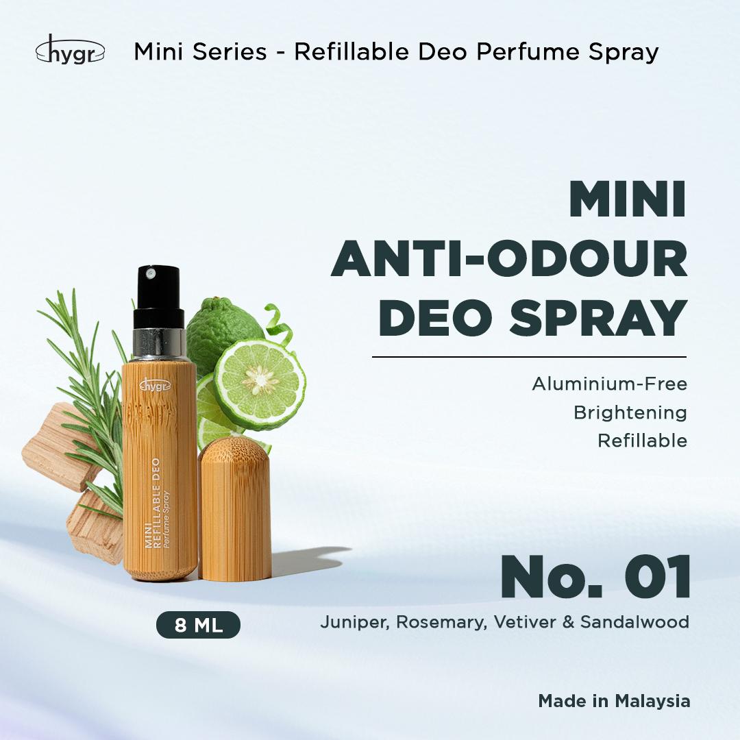 hygr Mini Travel Deodorant Spray (8ml)