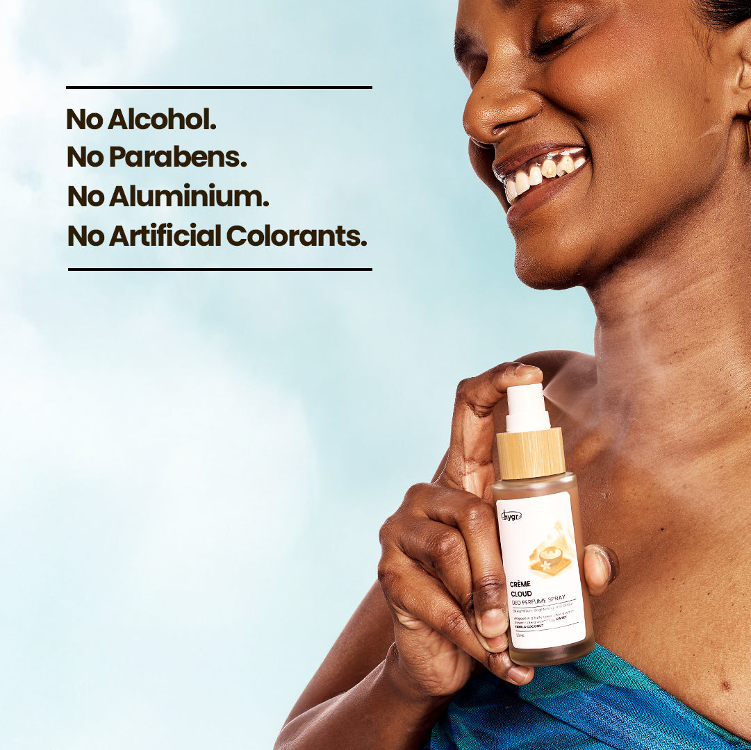 hygr Natural Refillable Deodorant Spray Perfume 50ml