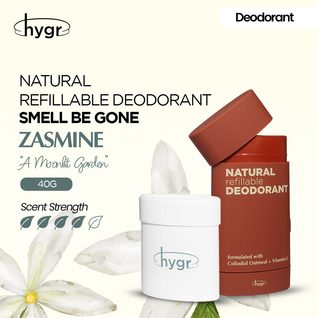 Deo Lipa Refillable Bundle (Bamboo Lip Balm + Refillable Deodorant)