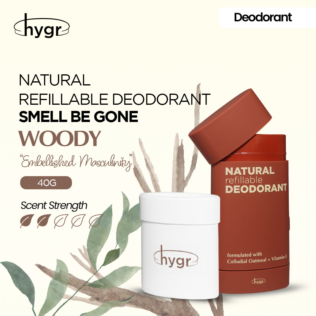 Deo Lipa Refillable Bundle (Bamboo Lip Balm + Refillable Deodorant)