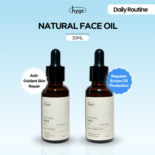 Hygr Natural Facial Oils 30ml