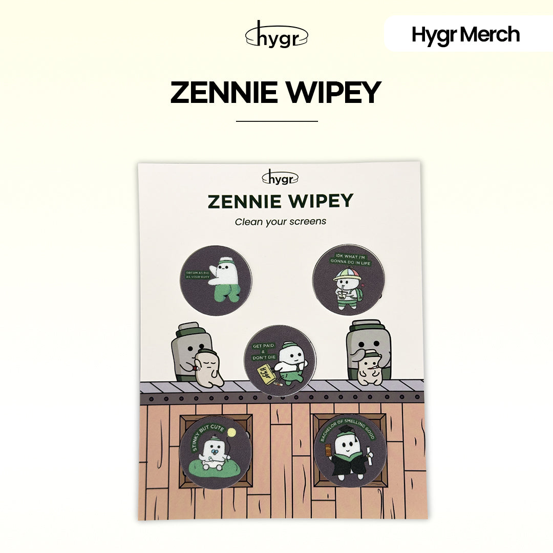 Hygr Zennie Wipey Clean Your Screens
