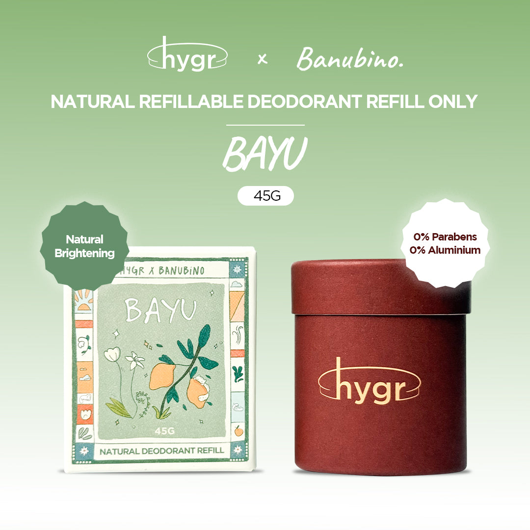 HYGR Refillable Deodorant Refill Bundle [3 Refills]