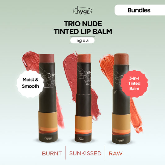 Trio Tinted Lip Balm Bundle