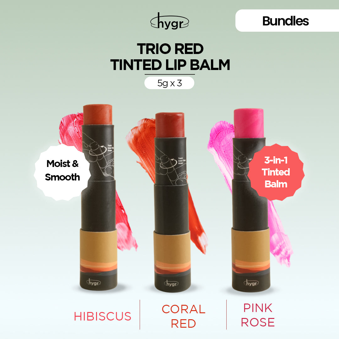 Trio Tinted Lip Balm Bundle
