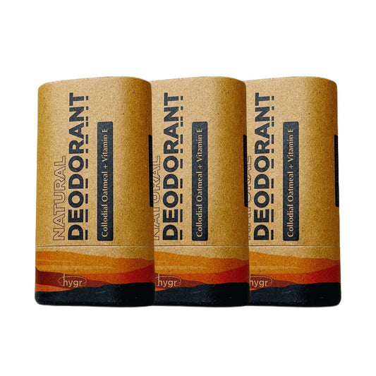 3x 50G Natural Deodorants Bundle