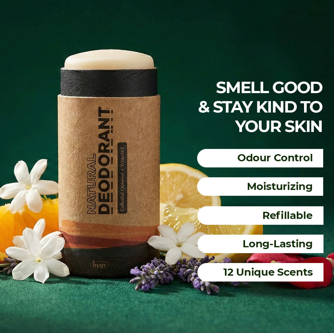 3x 25G Natural Deodorants Bundle