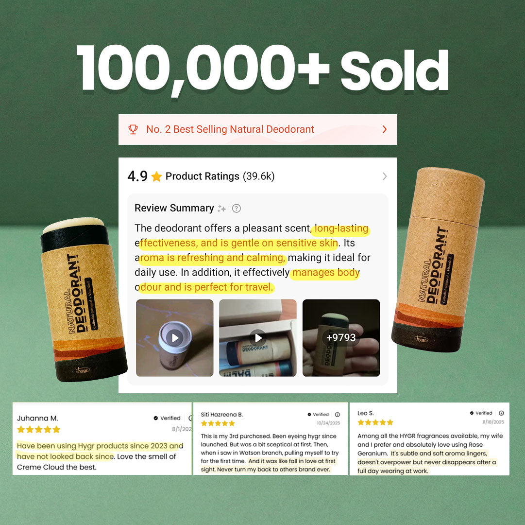 Smell Be Gone Natural Deodorant HYGR 25G