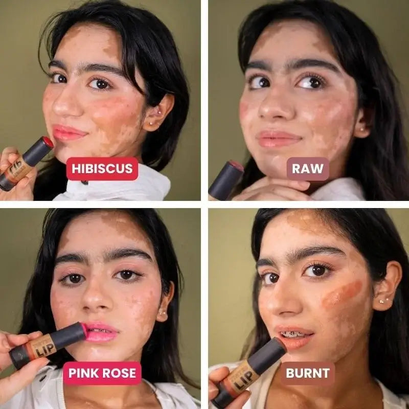 Hygr Natural Tinted Lip Balm in Papertube Packaging + 2% Hyaluronic Acid