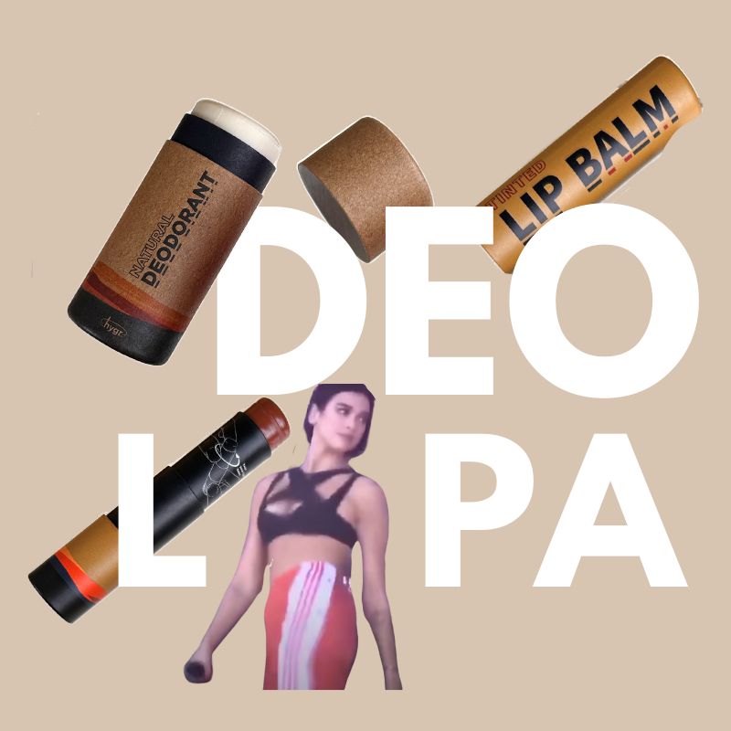 Deo Lipa Papertube Bundle (Lip Balm + 25g Deodorant)