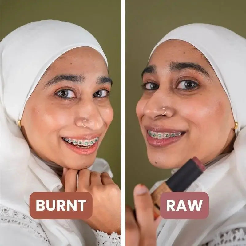 Hygr Natural Tinted Lip Balm in Papertube Packaging + 2% Hyaluronic Acid