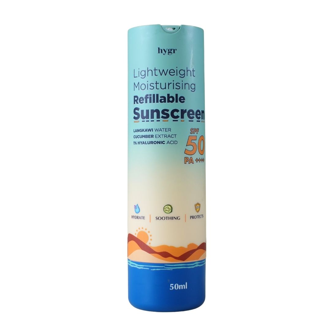 Lightweight Moisturising Refillable Sunscreen