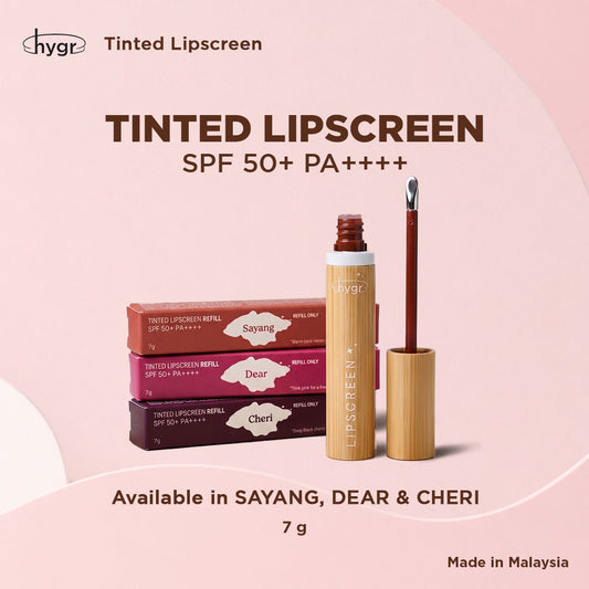 HYGR Tinted Lipscreen SPF 50+ PA++++