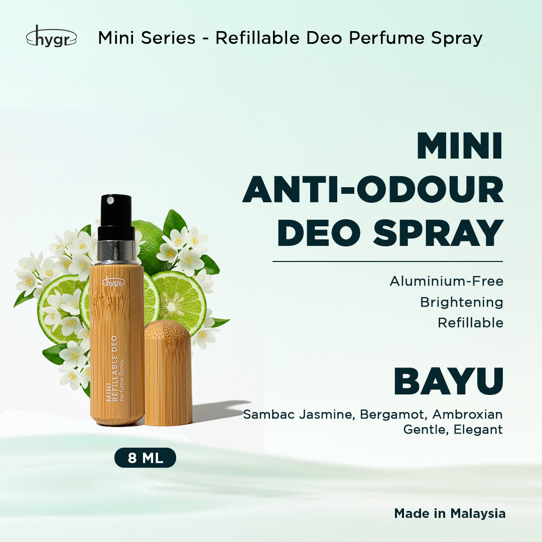 hygr Mini Travel Deodorant Spray (8ml)