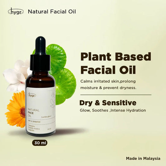 Hygr Natural Facial Oils 30ml