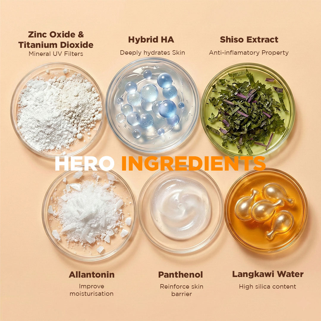 hygr Active Lightweight Moisturising Physical Sunscreen