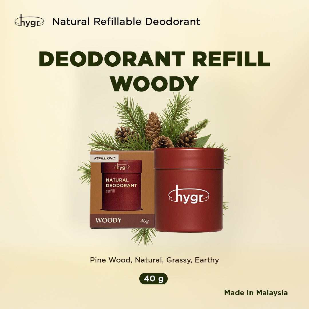 HYGR Refillable Deodorant Single Refill