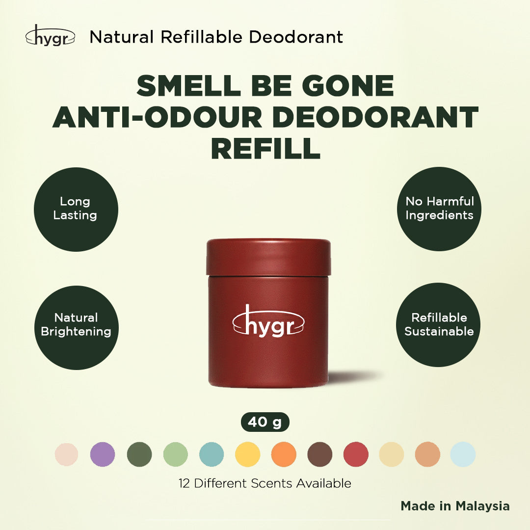 HYGR Refillable Deodorant Single Refill