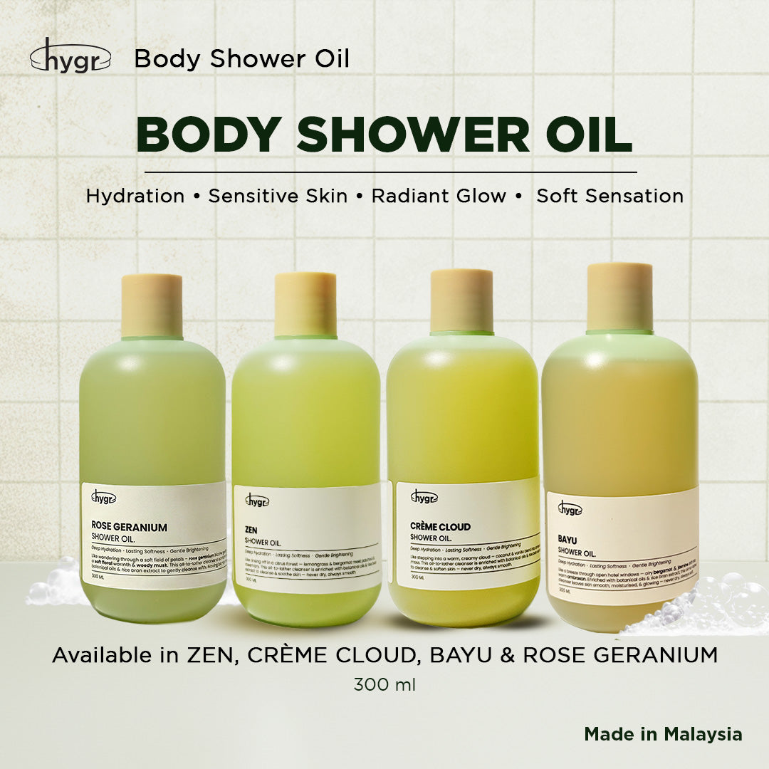 hygr Scented Shower Oil