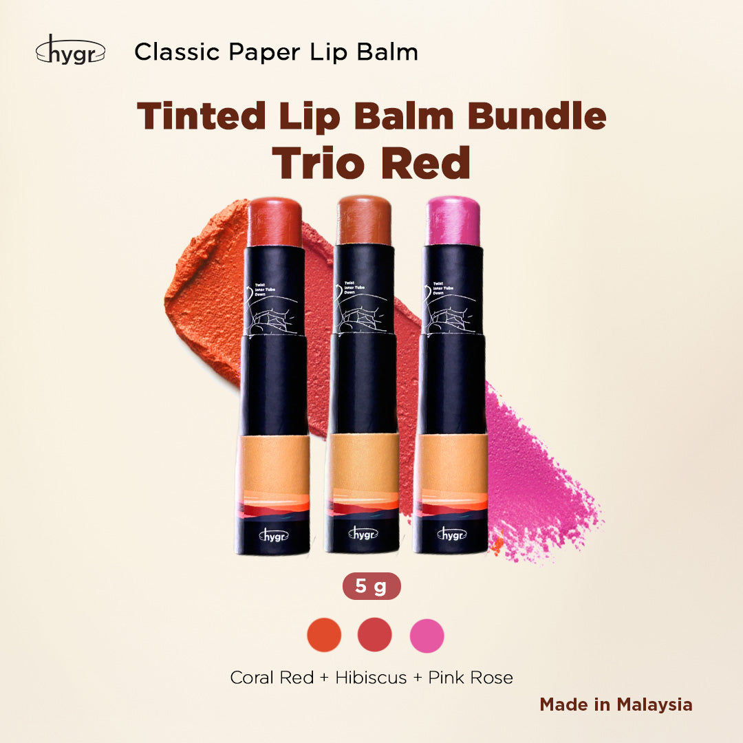 Trio Tinted Lip Balm Bundle