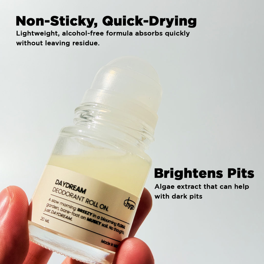 HYGR Deodorant Roll-On 20ml Refillable Scent