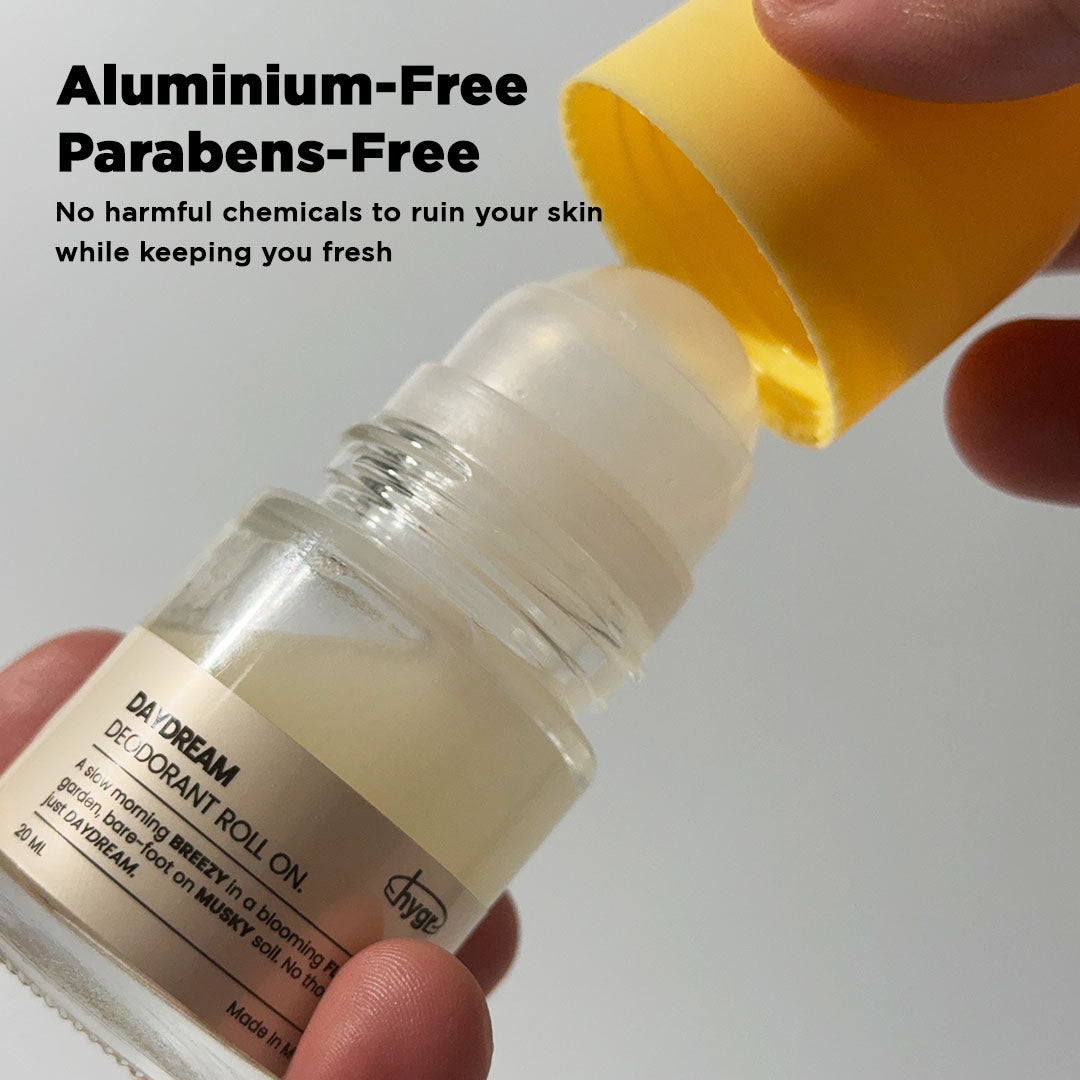 HYGR Deodorant Roll-On 20ml Refillable Scent