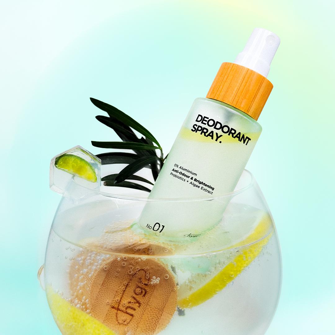 NEW Hygr's Refillable Deodorant Perfume Spray