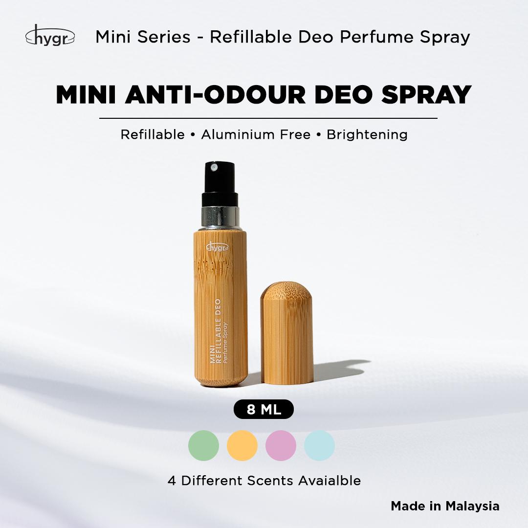 hygr Mini Travel Deodorant Spray (8ml)