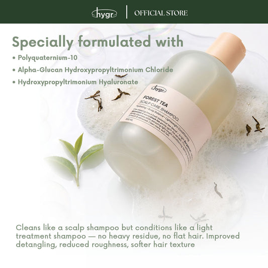 HYGR [Hair Care Duo Set] Sulfate Free Scalp Care Conditioning Shampoo (300ml) and Conditioner (200ml)