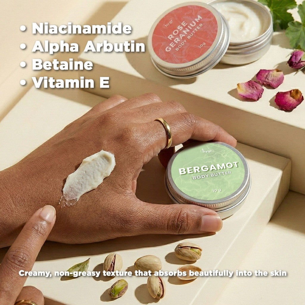 HYGR Mini Body Butter 10g | Body Care Hydrating Dry Skin