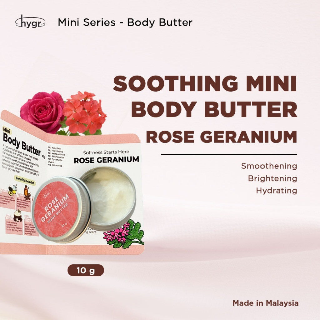 HYGR Mini Body Butter 10g | Body Care Hydrating Dry Skin