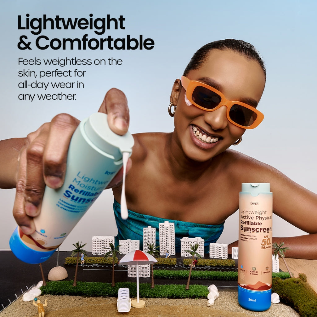 hygr Active Lightweight Moisturising Physical Sunscreen